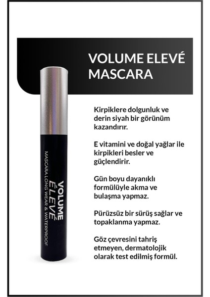 Volume Elevé Mascara 8 ml modelleri