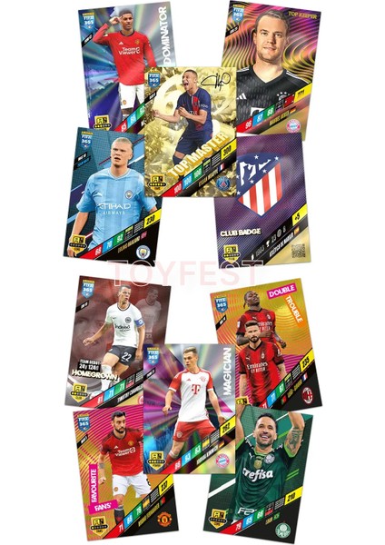 Panini Adrenalyn Fifa 365 - 2024 Official Trading Card Futbolcu Kartları Etiketi ( 12 Paket ) modelleri