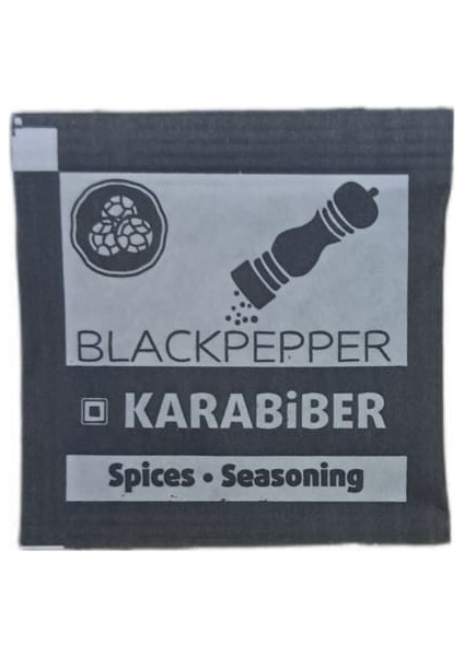 Tek Kullanımlık Stick Karabiber 1000Adet