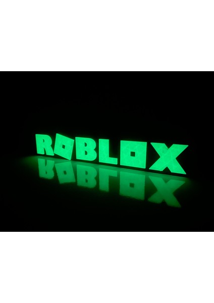 Roblox Fosfor Işıklı Masa Üstü Stand ve Figür