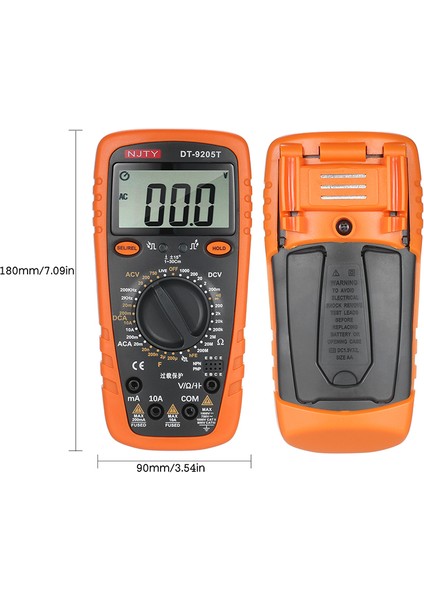 Dıgıtal Ölçü Aleti (Njty-9205T) (K246)