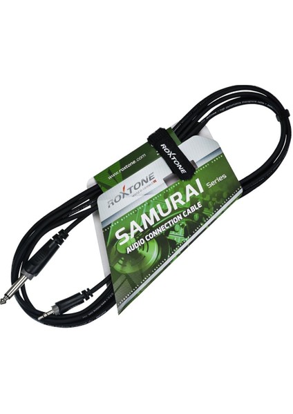 3.5mm St 6.3 mm Çivi Jak 3 Metre Ses Kablosu Rx K-13503 1. Kalite