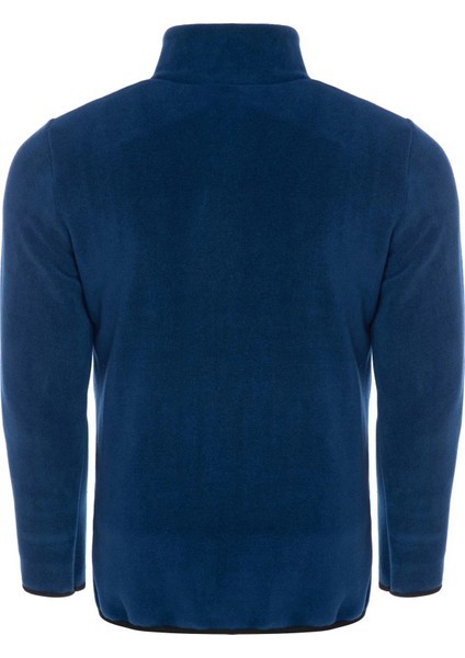 Unisex Saks Polar Standart Tam Fermuarlı 3 Cepli Polar Hırka fiyatları