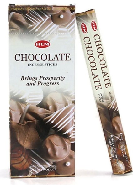 Hem Chocolate Çikolata Kokulu 1 Paket (6 Kutu)