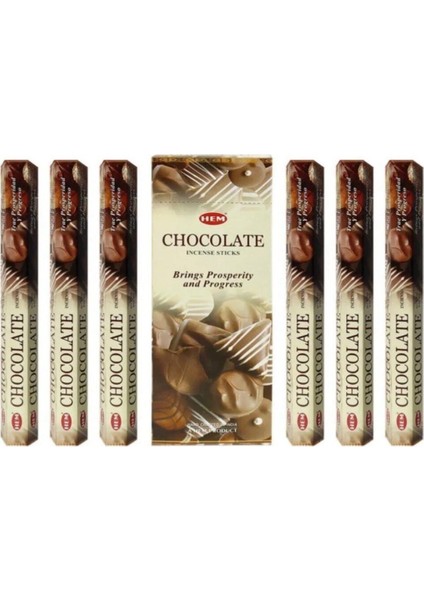 Hem Chocolate Çikolata Kokulu 1 Paket (6 Kutu)