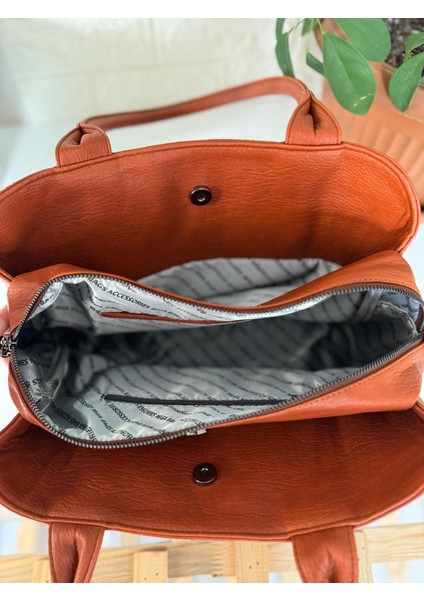 Mega Bag 8 Bölmeli Içi Tamamen Astarlı Hafif Tasarım Omuz Çantası modelleri