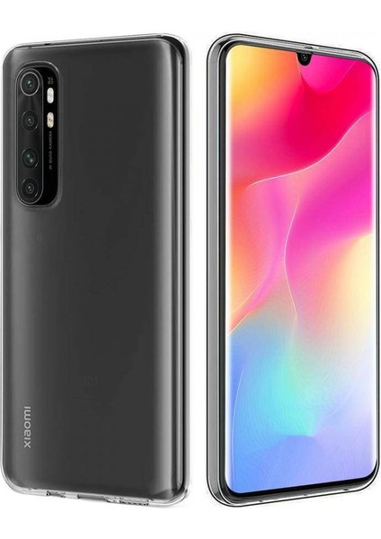 Xiaomi Mi Note 10 Lite Ultra İnce Silikon Kılıf Şeffaf
