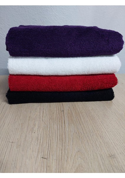 4 Adet Saç Boyası Tutmayan Siyah Kırmızı Beyaz Mor Mikrofiber El Yüz Kuaför Spor Havlusu fiyatları