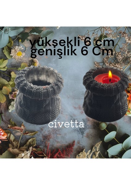 Dokuma Kazak Dekoratif Mumluk