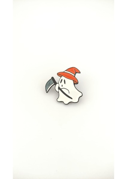 Azrail Hayalet Rozet. Mineli, Metal. Cadılar Bayramı, Halloween Rozet. Broş, Pin. fiyatları