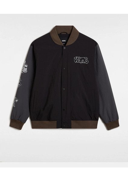 Crazy Eddy Baseball Jacket