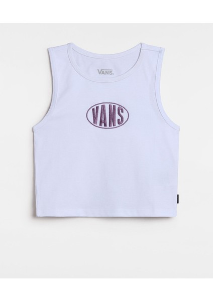 Name Drop Fitted Crop Tank