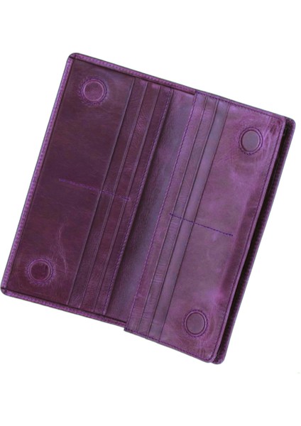 Bc Barse Collection Deri Telefon Bölmeli Mıknatıslı Elde TaşıMA Bantlı Cüzdan Kartlık