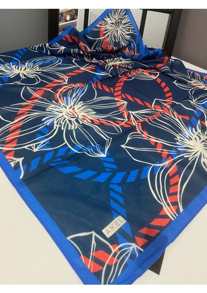 Akel Çiçek Desen Soft Pamuk Eşarp fiyatları