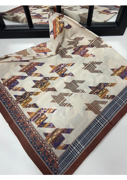 Akel Soft Pamuk Eşarp Kahverengi, Bej fiyatları