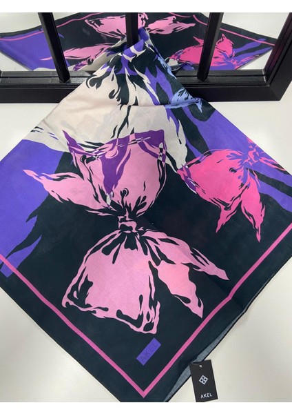 Akel Menekşe Desen Soft Eşarp fiyatları