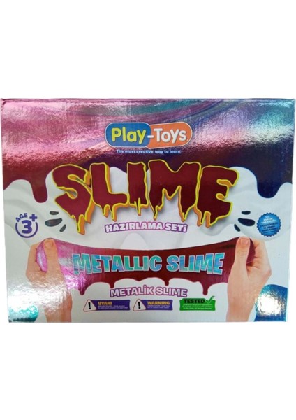 Playtoys Metalik Slime Hazırlama Seti