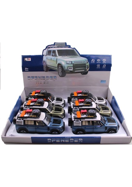 Range Rover 1:24 Işıklı Sesli Metal
