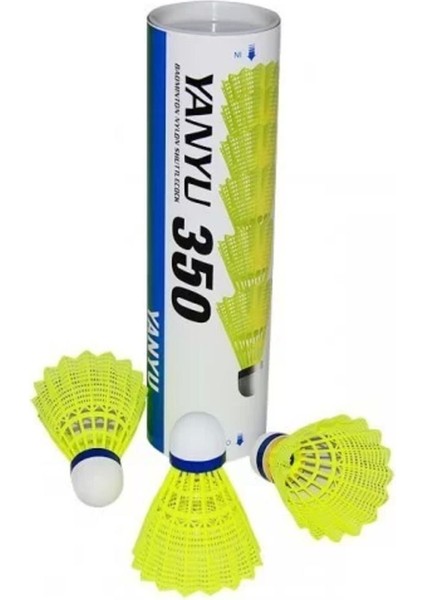 Bej Yanyu Profesyonel Badmington Topu 6lı