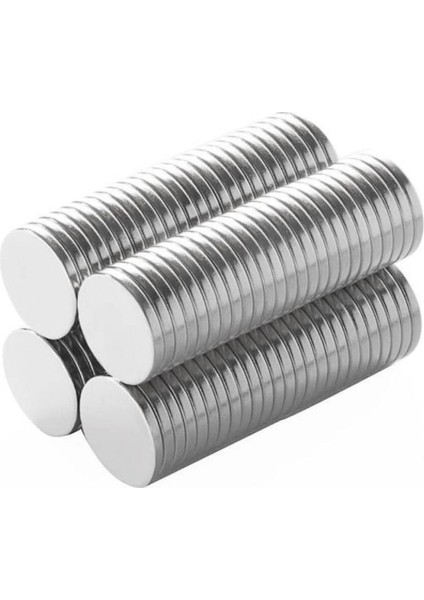 Güçlü Neodyum Çelik Mıknatıs 6x2 mm (5ADET)