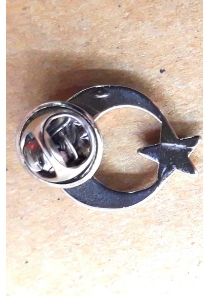 Türk Bayrağı Yaka Rozeti Metal Rozet Klipsli Ay Yıldız 5 Adet fiyatları