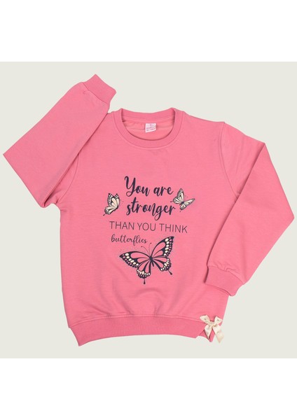 Kız Çocuk 2 Iplik Sweatshirt ( 9 Yaş)