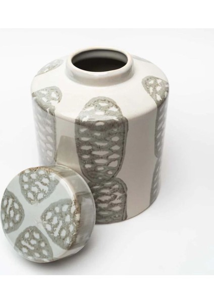 Dekoratif Seramik Gri Vazo fiyatları