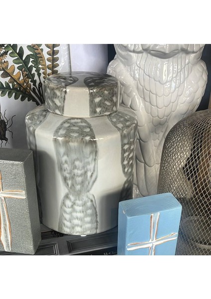 Dekoratif Seramik Gri Vazo modelleri
