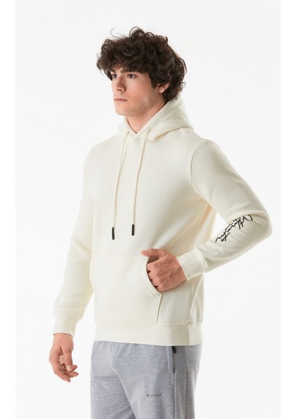 Kanguru Cepli Kapüşonlu Sweatshirt