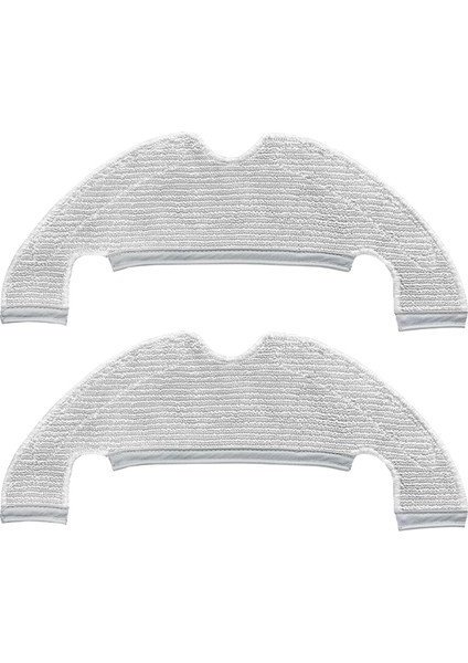 Xiaomi X10 , X10 + Plus Uyumlu Beyaz Yan Fırça - Filtre - Mop Bezi modelleri