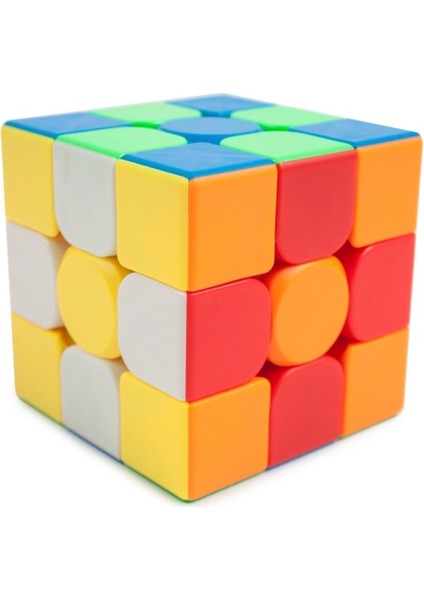 Moyu Meilong 3x3 Classic Speed Cube - 3x3 Stickersız Klasik Hızlı Rübik Zeka Küpü