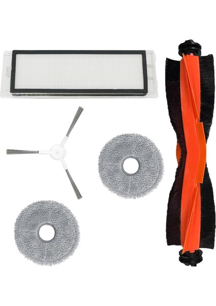 Xiaomi X20 , X20 + Plus Uyumlu Beyaz Filtre Fırça Mop Yedek Set