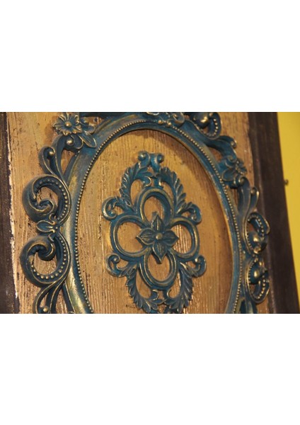Çiçek Kabartmalı 23CM Çerçeve Silikon Kalıp
