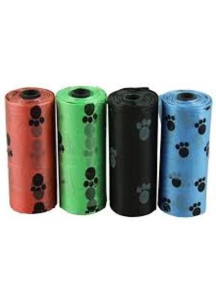 Köpek Dışkı Poşeti 4'lü Set