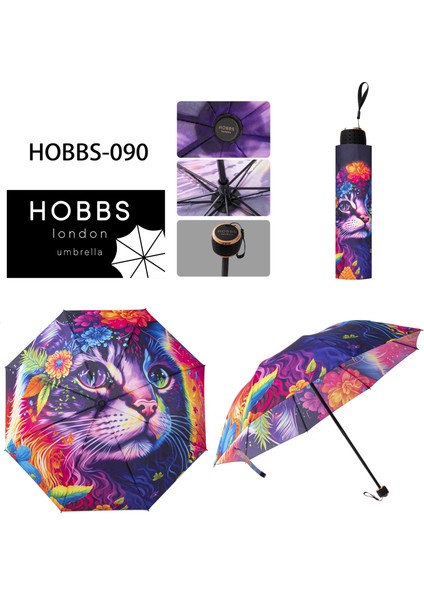 Hobbs London Yarasa Model Şemsiye