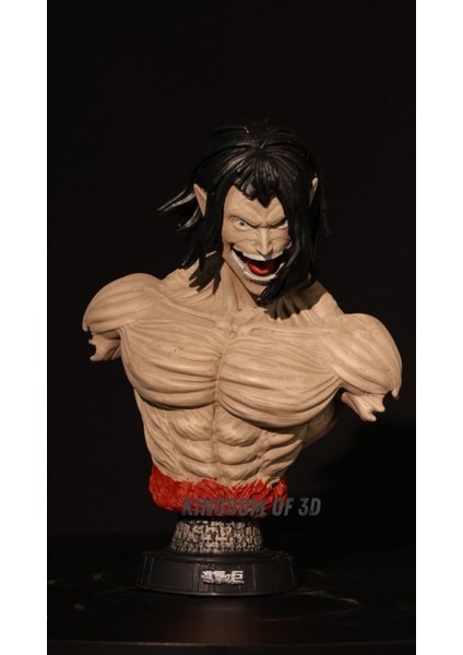 Attack On Titan Eren Yeager Büst, Eren Titan, Anime Figure Collection