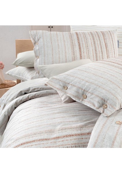 Rabella Fancy Çift Kişilik Bej Nevresim Takımı modelleri