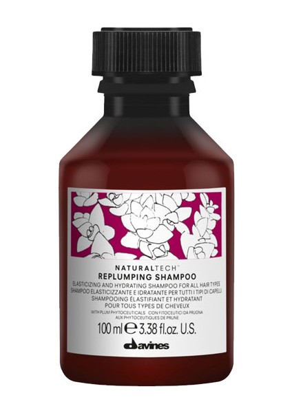 Replumping Tüm Saç Tipleri Için Sülfatsız Dolgunlaştırıcı ve Nemlendirici Mini Şampuan 100ML