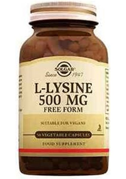 L-Lysine 500 Mg 50 Tablet
