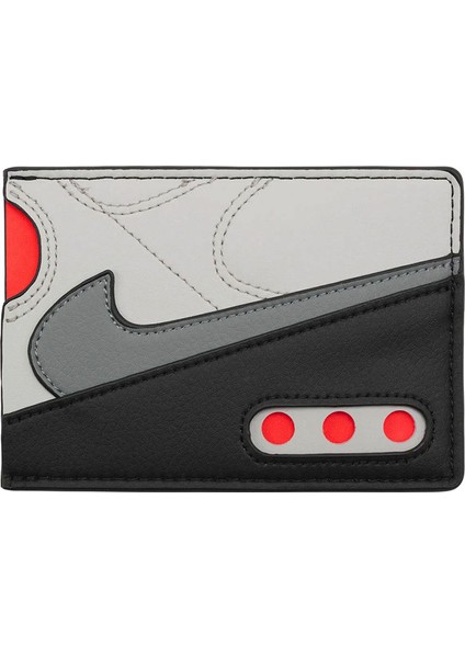 Nıke Icon Aır Max 90 Card Unisex Cüzdan Beyaz / Beyaz / Siyah