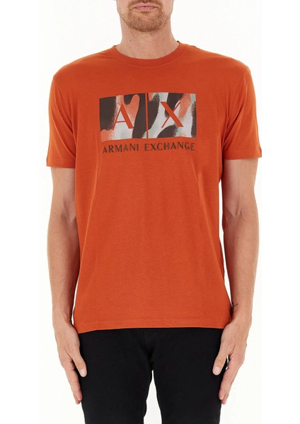 Bisiklet Yaka Baskılı Kum Erkek T-Shirt 6dzthf ZJH4Z 1498