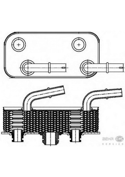 Sanziman Yag Sogutucu Bmw E46 X3 E83 Z4 E85 12