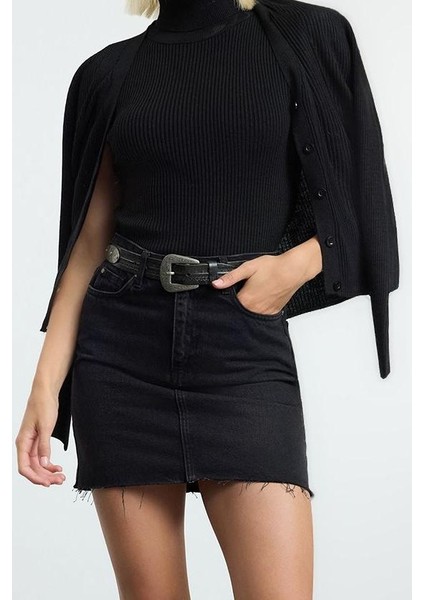 Kadın Modern Tarz Slim V Yaka Triko Bluz-Hırka Takım modelleri
