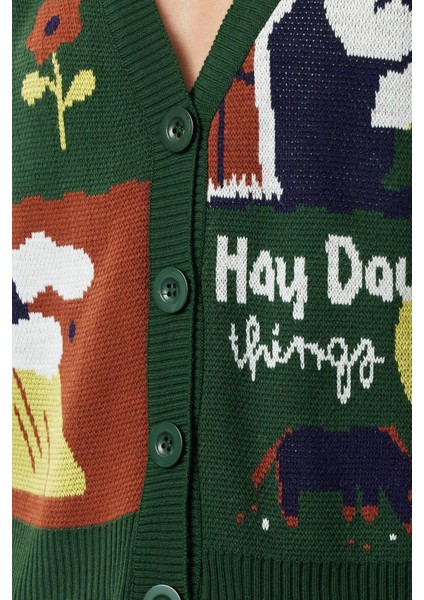 Kadın Modern Tarz Regular V Yaka Regular Triko Yelek indirimleri