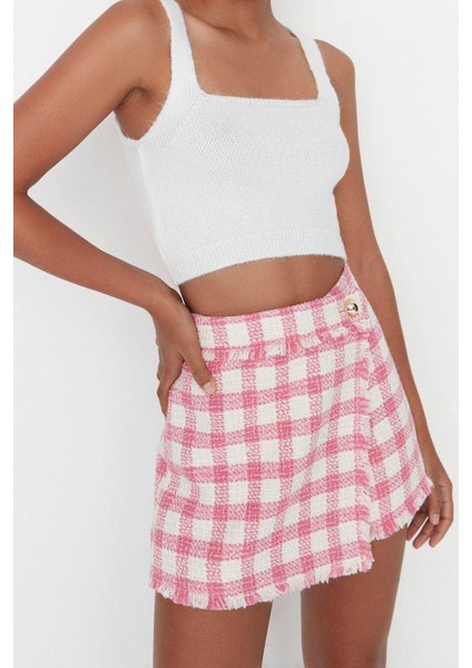 Kadın Modern Tarz Slim Bisiklet Yaka Crop Triko Takım modelleri