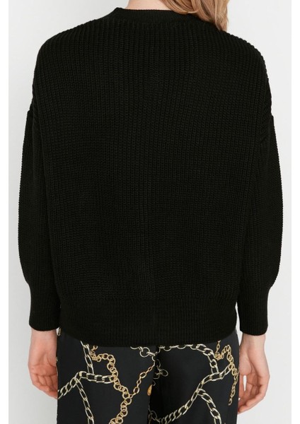 Kadın Modern Tarz Oversize V Yaka Regular Triko Hırka fırsatları