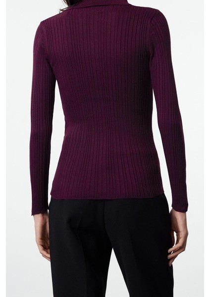 Kadın Modern Tarz Slim Polo Yaka Triko Hırka fırsatları