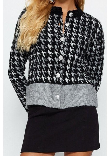 Kadın Modern Tarz Bisiklet Yaka Triko Hırka modelleri