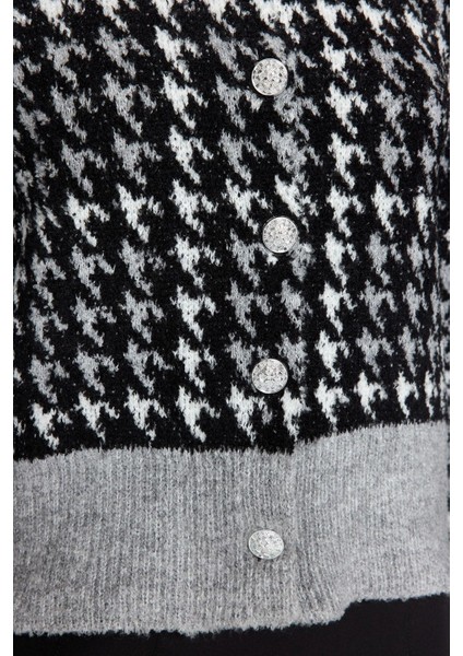 Kadın Modern Tarz Bisiklet Yaka Triko Hırka indirimleri