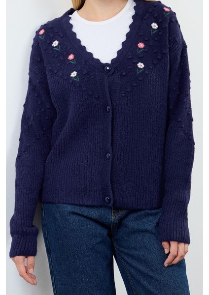 Kadın Modern Tarz Oversize V Yaka Triko Hırka modelleri